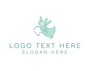 Dental Tooth Fairy Logo