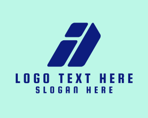 Financial - Geometric Generic Letter IL logo design