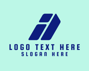 Information - Geometric Generic Letter IL logo design