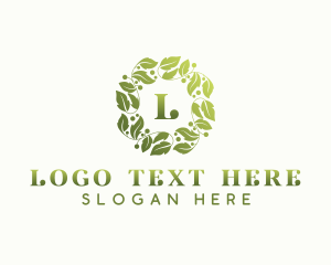 Gardening - Eco Gardening Leaves logo design