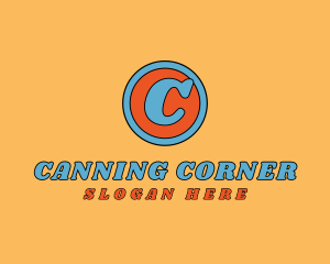 Retro Comic Brand logo design