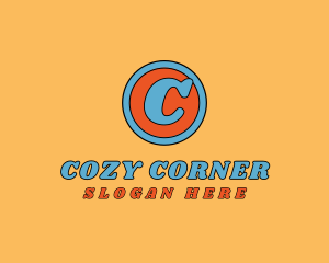 Retro Comic Brand logo design