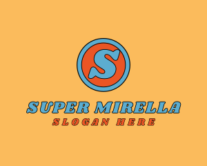 Signage - Retro Comic Brand logo design