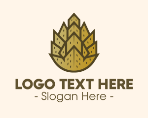 Seed - Pine Cone Buildings logo design