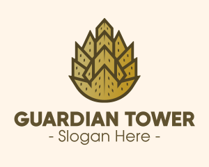 Pine Cone Buildings logo design