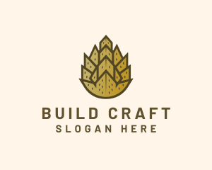 Pine Cone Buildings logo design