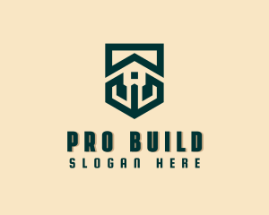 House Building Realty logo design