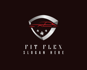 Car Dealer - Car Shield Garage logo design