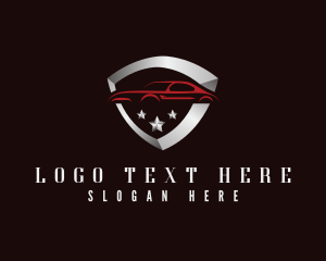 Car - Car Shield Garage logo design