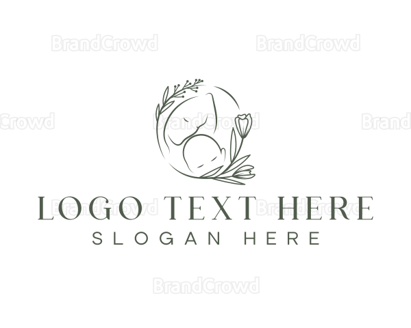 Motherhood Baby Mom Logo