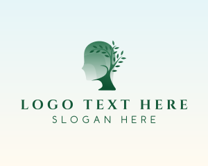 Neurology - Human Tree Wellness logo design