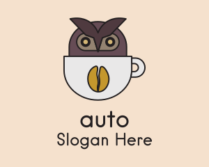 Owl Coffee Mug Logo