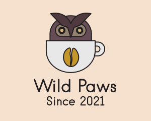 Owl Coffee Mug logo design