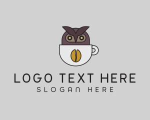 Avian - Owl Coffee Mug logo design