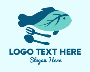 Fish - Fish Salad Food logo design