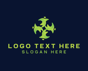 Social - People Group Humanitarian logo design