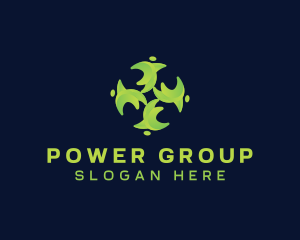 People Group Humanitarian logo design