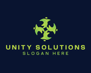 United - People Group Humanitarian logo design
