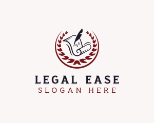 Law - Justice Law Notary logo design