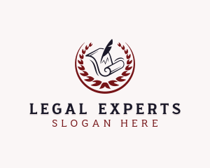 Law - Justice Law Notary logo design