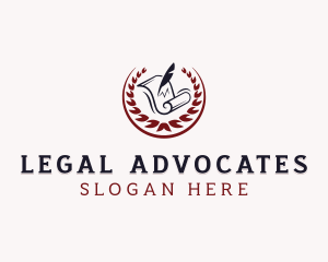 Justice Law Notary logo design