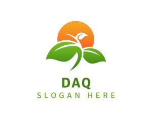 Sunny Plant Farming Logo