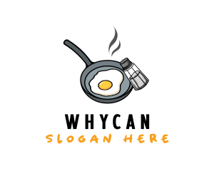 Seasoning - Egg Pan Cooking logo design