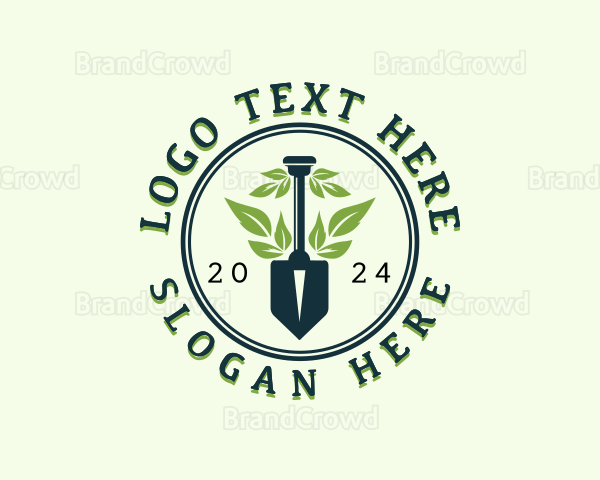 Eco Garden Shovel Logo