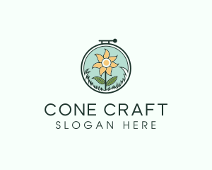 Flower Plant Handicraft logo design