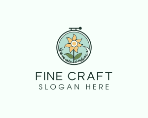 Flower Plant Handicraft logo design