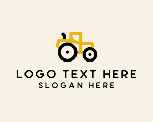 Haul - Construction Tractor Machinery logo design