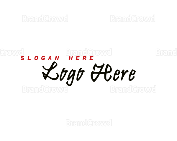 Branding Script Business Logo