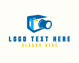 Flash - Film Photography Camera logo design