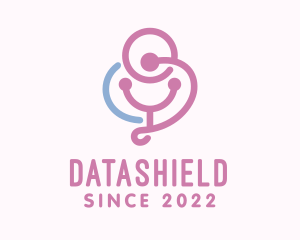 Parenting - Childcare Pediatric Center logo design