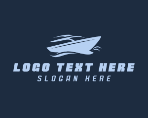 Cruise - Yacht Boat Cruise logo design