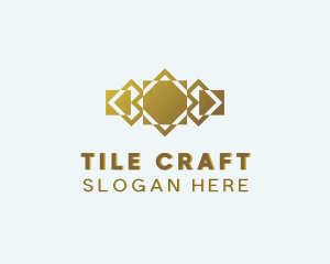 Flooring Tile Pattern logo design