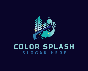 City Cleaning Pressure Wash logo design