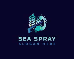 City Cleaning Pressure Wash logo design