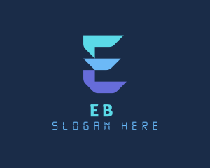 Generic Tech Letter E logo design