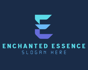 Generic Tech Letter E logo design