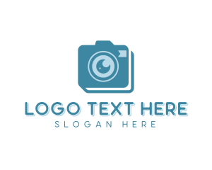Vlog - Studio Camera Photobook logo design