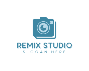 Studio Camera Photobook logo design