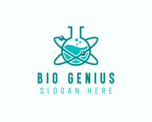 Biotechnology - Biotech Plant Laboratory logo design