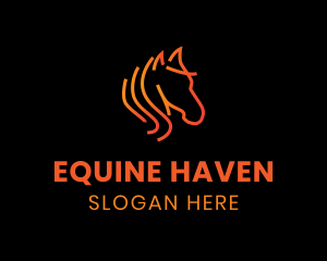 Equine Horse Farm logo design