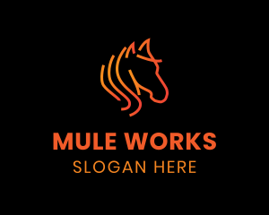 Equine Horse Farm logo design