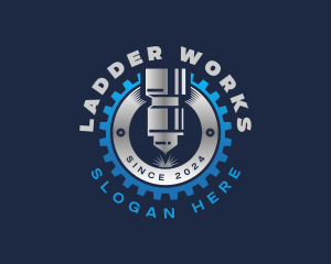 CNC Laser Metalworks logo design