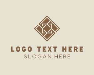 Tiling - Flooring Tiling Pattern logo design