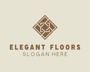 Flooring Tiling Pattern logo design