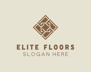 Flooring - Flooring Tiling Pattern logo design