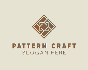 Flooring Tiling Pattern logo design